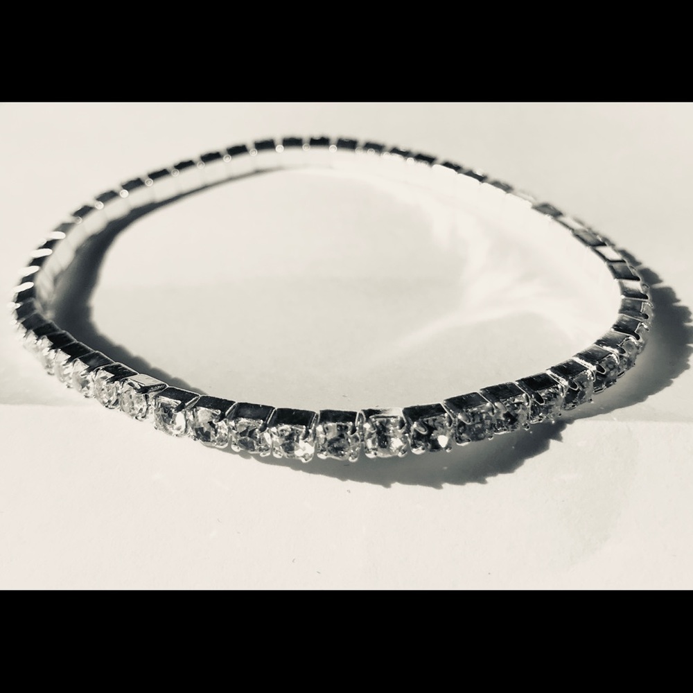 Swarovski 3mm crystal Bangle rhinestone BLING CZ